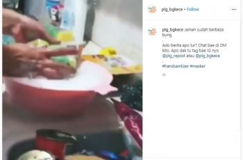 Bersihnya Maksimal, Orang Ini Cuci Barang Belanjaan Pakai Sabun