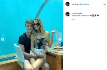 Gaya Liburan Romantis Michela Persico dan Daniele Rugani. (instagram.com/daniruga)
