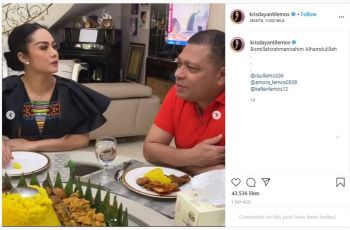 Krisdayanti Ulang Tahun Sambil Isolasi Diri (instagram.com/krisdayantilemos)