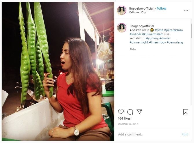 Petai Raksasa yang Tengah Viral (instagram.com/linageboyofficial)