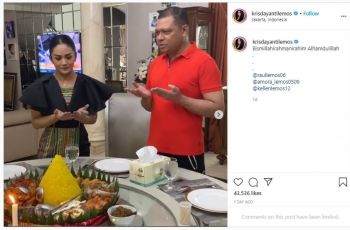 Krisdayanti Ulang Tahun Sambil Isolasi Diri (instagram.com/krisdayantilemos)