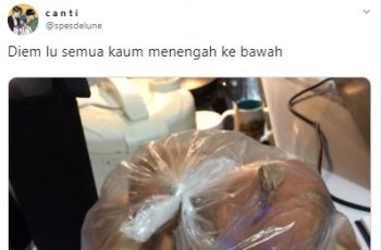Ada yang Punya Bawang Bombay Dua Bungkus, Netizen Auto Minder. (twitter.com/@spesdelune)