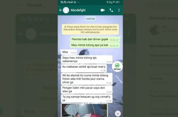 Mendadak Intel, Driver Ojol Ini Suruh Jadi Mata-mata (twitter.com/Alitakkk)