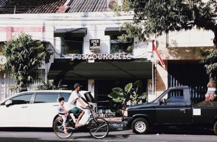 Peacock Koffie Gadjahmada. (instagram.com/peacockkoffie)