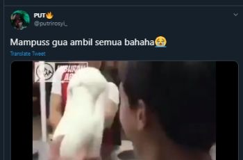 Endingnya Ngenes, Ketika Penjual Es Krim Turki Balik Dikerjain Pelanggan. (Twitter/@putrirosyi_)