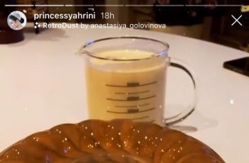 Bikin Suami Kesengsem, Syahrini Kenalkan Pudding Stay At Home. (Instagram/@princessyahrini)