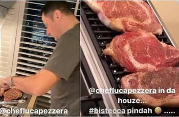 Chef masak langsung di rumah Maia Estianty. (Instagram)