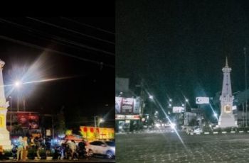Foto Perbedaan Yogyakarta Sebelum dan Saat Pandemi Corona. (Kanan Guideku/Arendya, Kiri Instagram/@ginopriatmojo)