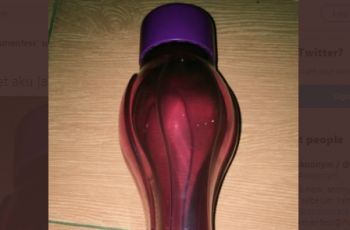 Bentuknya Aduhai, Tampilan Botol Minum Ini Bikin Netizen Puyeng. (twitter.com/Asknonym)
