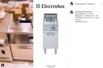 Seharga DP Rumah, Kompor Syahrini Bikin Netizen Puyeng. (instagram.com/fashionsyahrini)