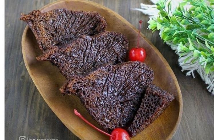 Cake karamel Sarang Semut. (Instagram/@koleksiresepsj)