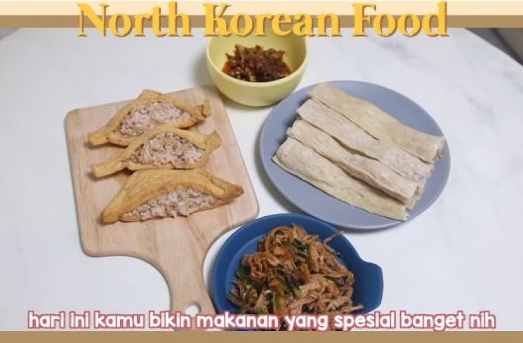 Sunny Dahye menikmati Makanan Korea Utara (YouTube SunnydahyeIn)