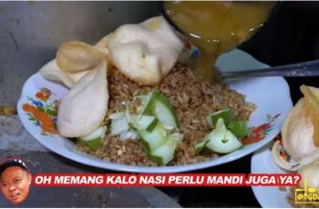 Nasi Goreng Kuah Tongseng (YouTube Mgdalenaf)