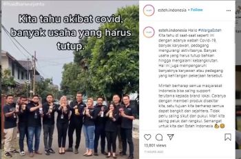 Esteh Indonesia ajak untuk membeli minuman merek lain (Instagram @esteh.indonesia)