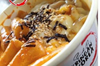 Tteokbokki di Angkringan Korea (Instagram @angkringan_korea)