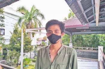 Doni Singadikrama, salah satu anggota Kolektif IndisczinePartij. (Guideku/Arendya)