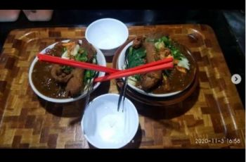 Mie Ayam Lembah Merapi (Instagram @mieayam_kang.roh)