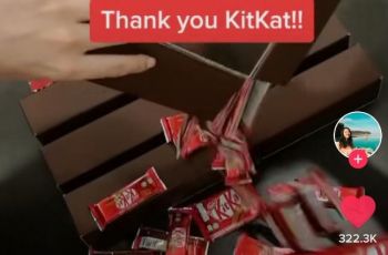 KitKat Raksasa (TikTok @isabellee.1)