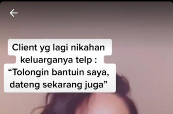 Warganet ini diberikan Rp 2,5 juta oleh crazy rich Surabaya (TikTok @simariamercedes)