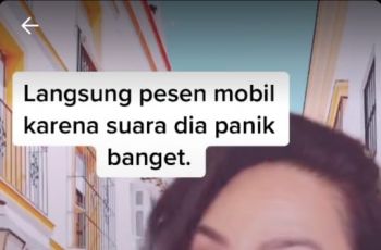 Warganet ini diberikan Rp 2,5 juta oleh crazy rich Surabaya (TikTok @simariamercedes)
