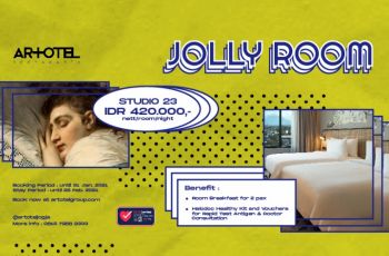 Promo Jolly Room dari ARTOTEL Yogyakarta di bulan Januari.