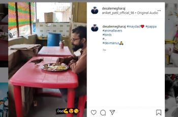 Pria Patahkan Kayu di Depan Wajan Berisi Gulai, Video Ini Berakhir Ngenes. (Instagram/@desalemgharaj)
