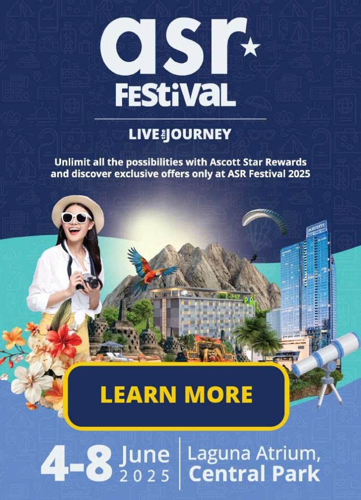 ASR Festival 2025, 4 hingga 8 Juni 2025 di Laguna Atrium, Central Park Mall. (ASR Festival)