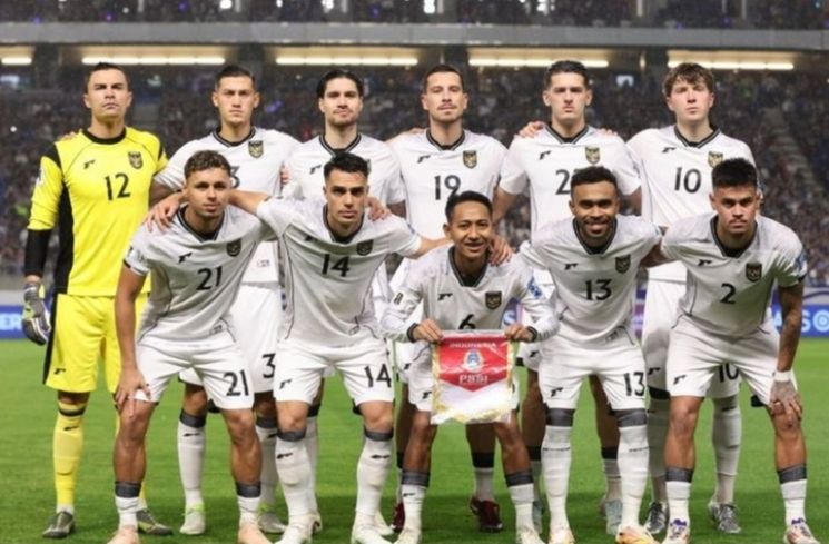 Skuat Timnas Indonesia di laga melawan Jepang pada kualifikasi Piala Dunia 2026 zona Asia ronde ketiga (the-afc.com)