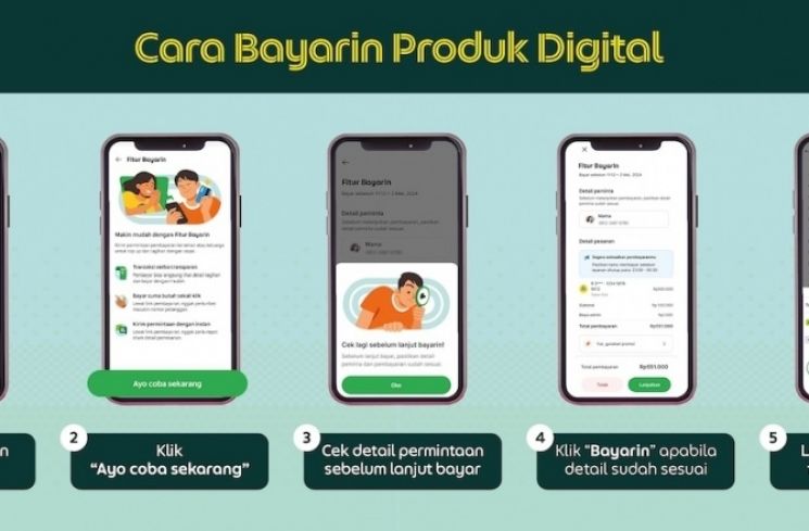 Fitur Bayarin dari Grab. (Dok. Grab Indonesia)
