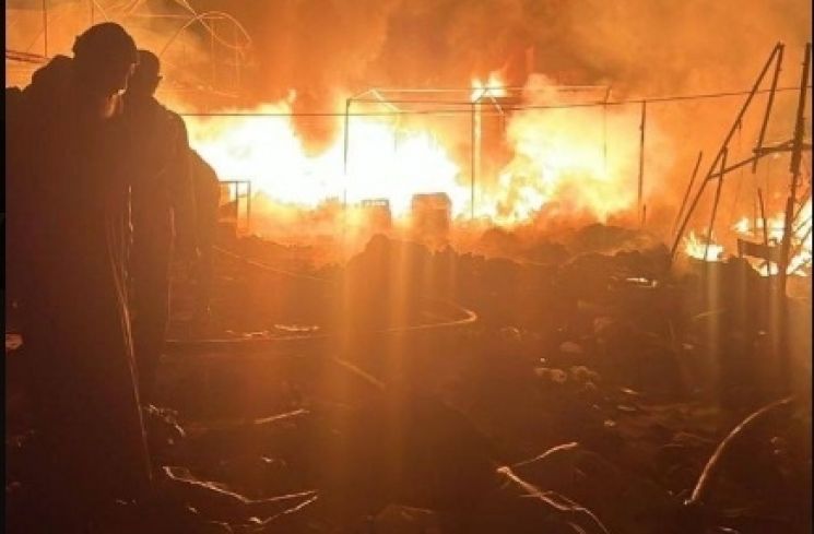 Serangan Israel ke Gaza. (Dok. X)