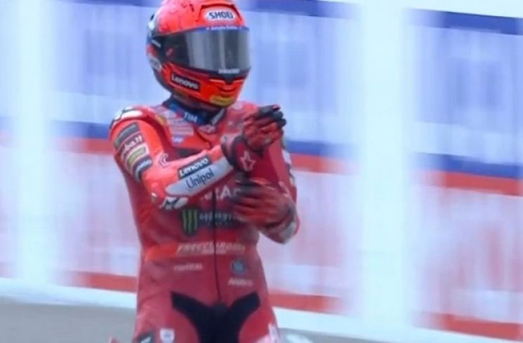 Marc Marquez Menang, Selebrasinya Malah Joget 'Pacu Jalur' Kayak Bocah Kuantan!