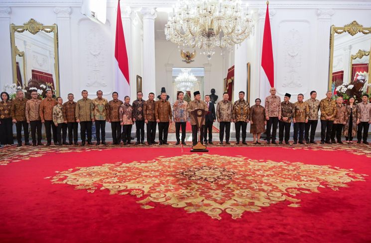 Deretan Wakil Menteri Kementerian Republik Indonesia. (setneg.go.id)