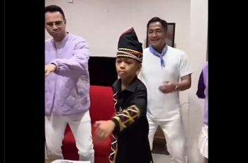 Muka Capek Bocah Pacu Jalur Joget Bareng Raffi Ahmad Bikin Netizen Khawatir: Aura Farming-nya Terkuras?