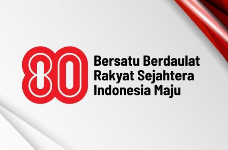 Logo HUT RI Ke-80. (setneg.go.id)