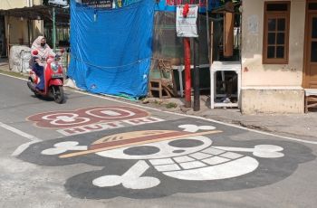 Mural One Piece Menjamur di Dekat Rumah Jokowi, Aparat Langsung Hapus Demi 'Kondusif'