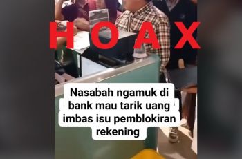 Heboh Video Nasabah Ngamuk di Bank karena Rekening Diblokir? Faktanya Gak Begitu Kok!
