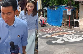 Netizen Ribut: Pin One Piece Gibran Boleh, Kok Mural Bikinan Rakyat Dihapus dan Bendera Dilarang?