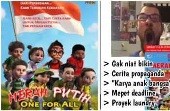 Film Animasi Merah Putih One For All Diledek Netizen: Kayak Tugas PPKn Dikerjain Semalem