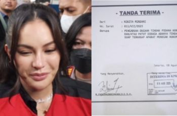 Nikita Mirzani Laporkan Reza Gladys ke KPK, Pakai Bukti Rekaman Suara Rahasia?