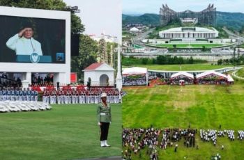Upacara 17-an di IKN vs Jakarta: Bak Langit dan Bumi, Lapangannya Disebut 'Bopeng-bopeng'
