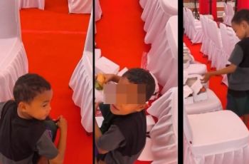 Bocah Pungut Sisa Makanan di Acara 17-an Viral, Kapolres Gowa Kasih Sepeda