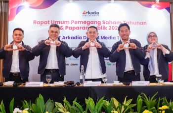 Profit Naik 45,1 Persen, Arkadia Digital Media Maksimalkan Produk dan Layanan Baru Jaga Fundamental Keuangan